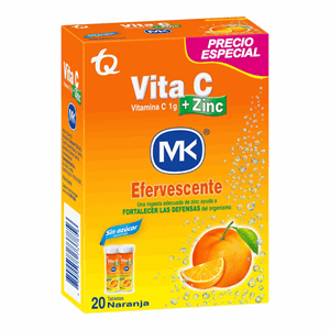 Vita C+zinc Mk Duopack Eferv Naranja 2 Tubos X 10 Tab (p/especial) S/d - Sin Asignar