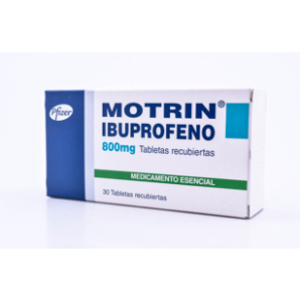 Motrin 800 Mg Caja X 30 Tabletas Recubiertas - Motrin