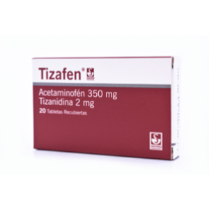 Tizafen 350 / 2 Mg X 20 Tabletas - Tizafen