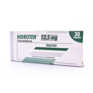 Hidroten 12.5 Mg Caja X 30 Tabletas - Hidrotex