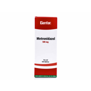 Metronidazol Genfar 500 Mg Caja X 100 Tabletas - Genfar