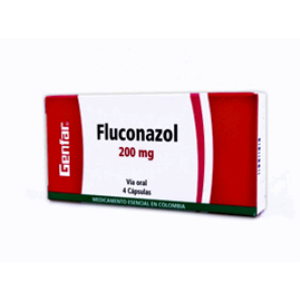 Fluconazol Genfar 200 Mg Caja X 4 Capsulas - Genfar