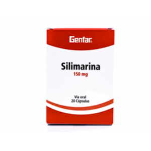 Silimarina Genfar 150 Mg Caja X 20 Capsulas - Genfar