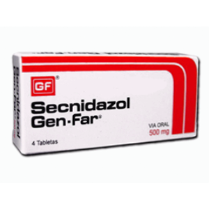 Secnidazol Gfar 500 Mg X 4 Tabletas - Secnidazol  Gf