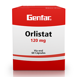 Orlistat Genfar 120 Mg Caja X 60 Capsulas - Genfar