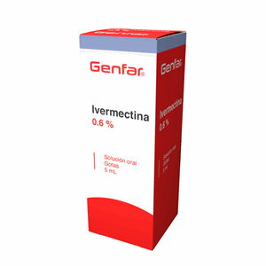 Ivermectina G-far 0.6% Sol Oral Gotas Fco X 5 Ml - Sin Asignar