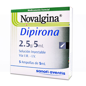 Novalgina Caja X 5 Ampolla De 5 Ml - Novalgina