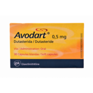 Avodart 0.5 Mg Caja X 30 Capsulas Blandas - Avodart