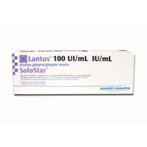 Lantus Solostar 100/3 Ml X 1 Cartucho. (198352) - Lantus