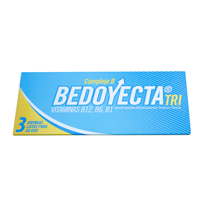 Bedoyecta Tri Ampolla Prellena X 3 Unidades - Bedoyecta