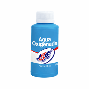 Agua Oxigenada Frasco X 120 Ml - Jgb