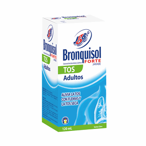 Bronquisol Forte Jarabe Tos Seca Adultos Frasco X 120 Ml - Jgb