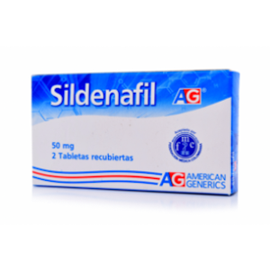 Sildenafil Ag 50 Mg Caja X 2 Tabletas - Ag