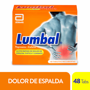 Lumbal Caja X 48 Tabletas Recubiertas - Lumbal