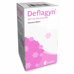 Deflagyn 10/24.8/0.83mg Gel Vaginal Frasco X 150 Ml 2 Aplicadores Reusables - Deflagyn