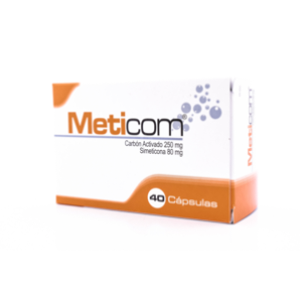 Meticon 250 / 80 Mg Caja X 40 Capsulas - Meticon