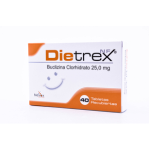 Dietrex Nf 25 Mg Caja X 40 Tabletas Recubiertas - Dietrex