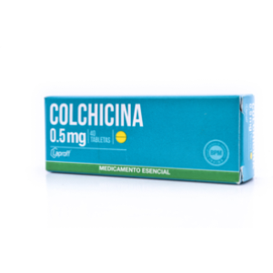 Colchicina Laproff 0.5 Mg X 40 Tabletas - Colchicina  Oli