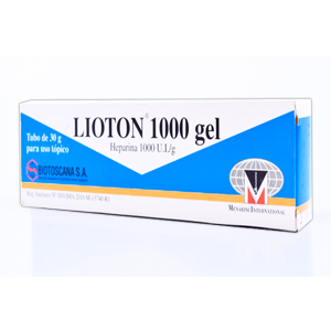 Lioton 1000 Gel Tubo X 30 G - Lioton