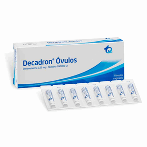 Decadron Nistatina Caja X 8 Ovulos Vaginales - Decadron