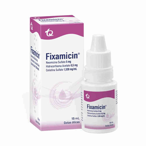 Fixamicin Gotas Oticas Frasco X 15 Ml - Fixamicin