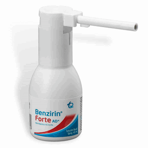 Benzirin Forte Solucion Spray A.d X 45 Ml - Benzirin