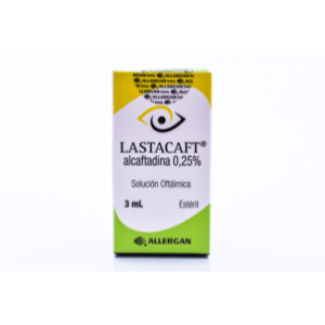 Lastacaft 0.25% Soluc Oftalm X 3 Ml - Lastacaft