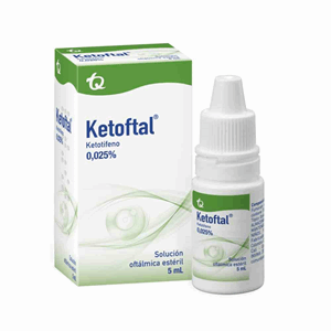 Ketoftal 0.25 Mg/ml Solucion Oftalmica Frasco X 5 Ml - Ketoftal