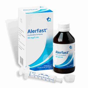 Alerfast 30 Mg / 5ml Suspención Oral Frasco X 150 Ml - Alerfast