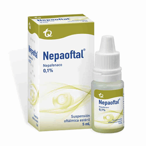 Nepaoftal 0.1% Suspension Oftalmica Frasco X 5 Ml - Nepaoftal