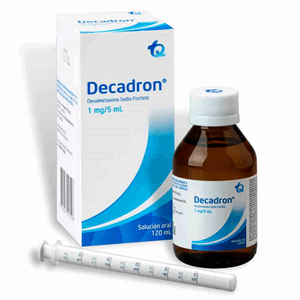 Decadron 1 Mg / 5 Ml Solucion Oral Frasco X 120 Ml - Decadron