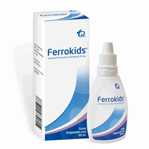 Ferrokids 30 Mg Gotas Suspension Oral Frasco X 30 Ml - Ferrokinds