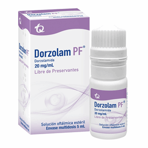 Dorzolam Pf 20 Mg/ml Soluc Oftal Caja C/fco X 5 Ml - Sin Asignar