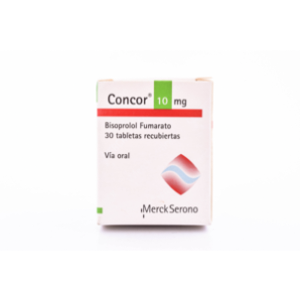 Concor 10 Mg X 30 Tabletas. - Concor