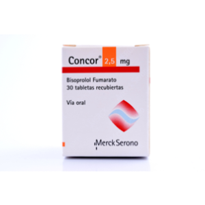 Concor 2.5 Mg Caja X 30 Tabletas - Concor