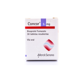 Concor 5 Mg X 30 Tabletas - Concor