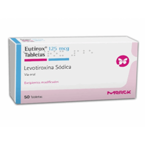 Eutirox 125 Mcg Caja X 50 Tabletas - Eutirox