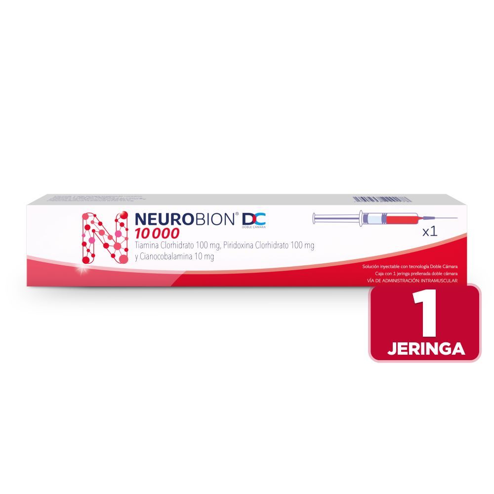 Neurobion Dc Caja X 1 Jeringa Prellenada (doble Camara) - Neurobion