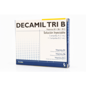 Decamil Tri B Caja X 3 Ampollas (3 Amp A) (3 Amp B) - Decamil