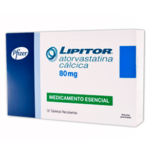  Lipitor 80 Mg Caja X 30 Tabletas - Lipitor