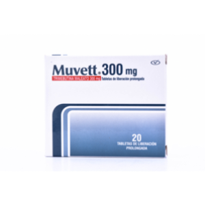 Muvett 300 Mg Caja X 20 Tabletas De Liberacion Prolongada - Muvett