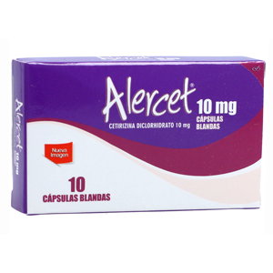 Alercet 10 Mg Caja X 10 Capsulas Blandas - Alercet