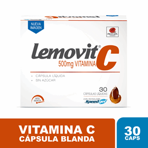 Vitamina C Lemovit Cbg Caja X 30 Capsulas Blandas - Lemovit