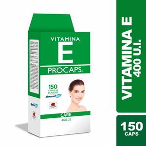 Vitamina E Procaps 400 Ui  X 150 Capsulas - Procaps