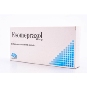 Esomeprazol Colmed 20 Mg Caja X 30 Tabletas Con Cubierta Enterica - Colmed