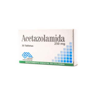 Acetazolamida Colmed 250 Mg Caja X 30 Tabletas - Colmed