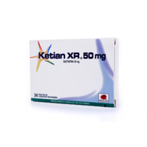 Ketian Xr 50 Mg X 30 Tabletas Lp - Ketian