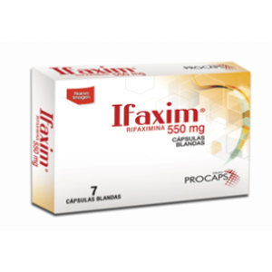 Ifaxim 550 Mg Caja X 7 Capsulas Blandas - Ifaxim