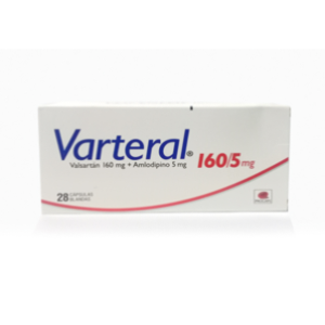 Varteral 160/5 Mg Caja X 28 Capsulas Blandas - Varteral  Proc