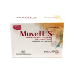 Muvett S 200 / 120 Mg Caja X 60 Tabletas Recubiertas - Muvett S